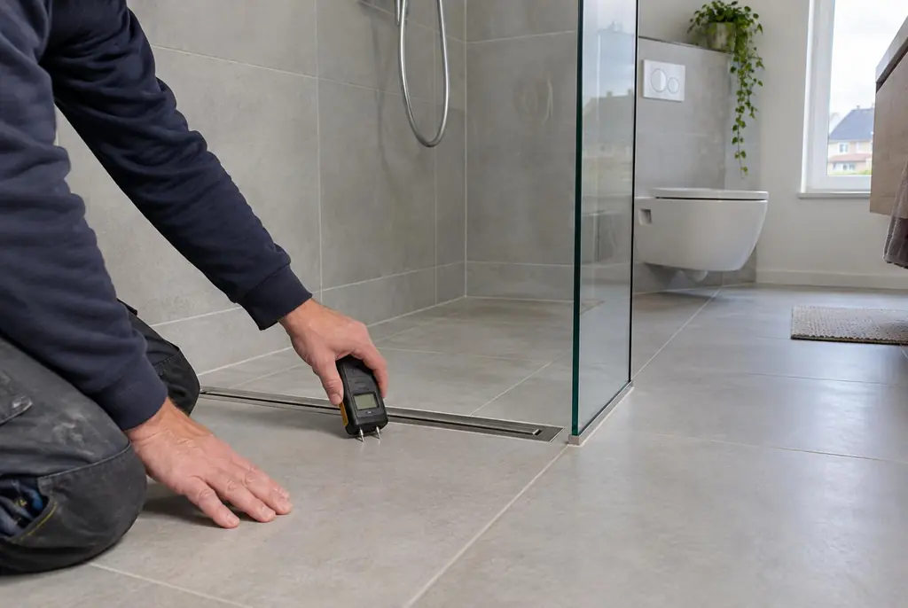 Lekdetectie Den Dolder – badkamer in een nieuwbouwwoning
