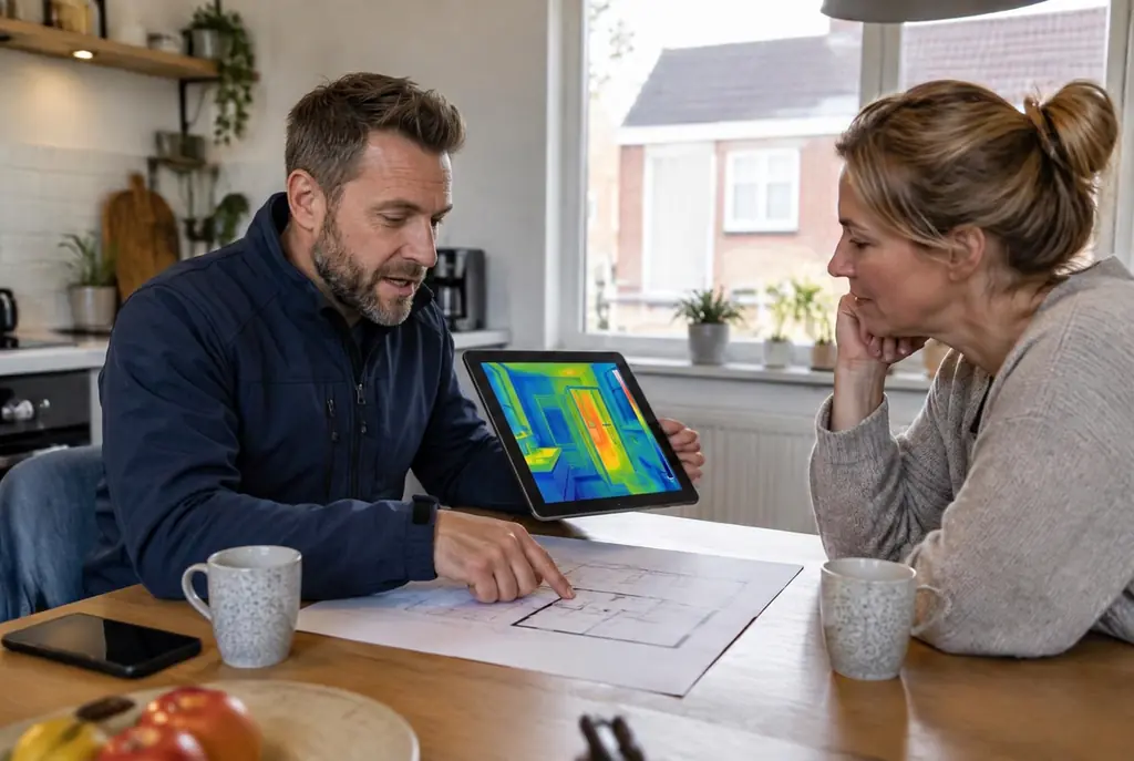 Lekdetectie Den Dolder – bevindingen bespreken aan de keukentafel
