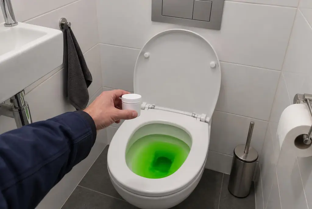 Lekdetectie Den Dolder – kleurstoftest bij een lekkend toilet